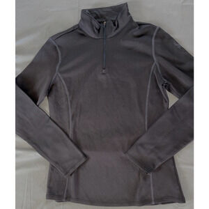 Spyder Base Layer 1/4 Zip T-Neck Long Sleeve Shirt, Top Women's Size M